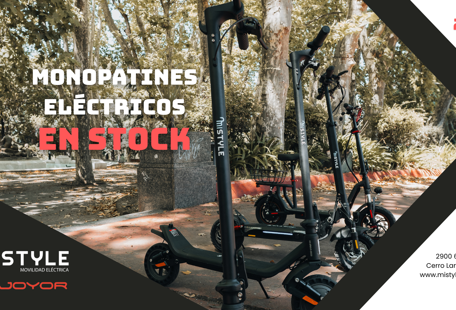 Aviso monopatines electricos en stock
